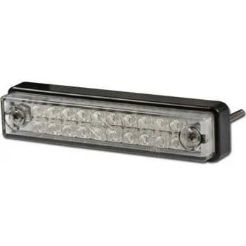 Motodíl HSM LED zadní světlo do mlhy, čiré, vzdálenost šroubů 10 cm