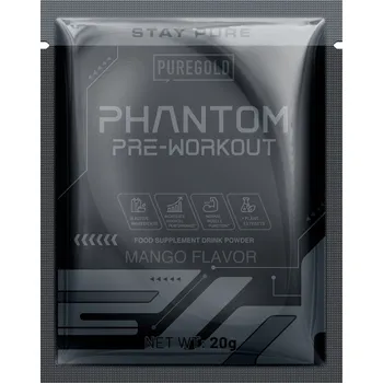 Puregold Pre-workout Phantom - PureGold, 20 g Příchuť: Ananas