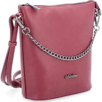 Kabelka LeSands Crossbody kabelka s řetízkem Le Sands 9010 - bordó