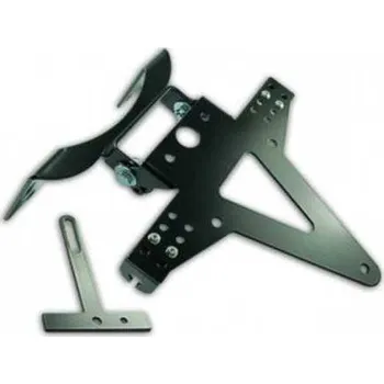 Držák SPZ HSM Držák SPZ SUZUKI GSX-R 1000 07-08, nastavitelný, černý, s držákem odrazky