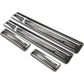 Auto-moto Prahové lišty Honda Civic 2017- (tmavé, lesklé)