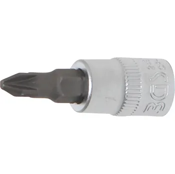 Gola hlavice Hlavice zástrčná 1/4" PZ 2, zatíž. do 2 kg - BGS 2491