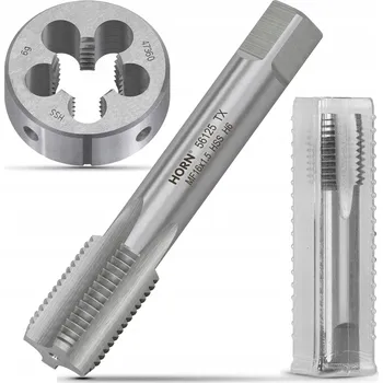 Závitořezný nástroj Závitník M16 ruční M16x1.5 DIN-2181/1P + Závitové očko sada závitníků