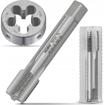 Závitořezný nástroj Závitník M16 ruční M16x1.25 DIN-2181/1P + Závitové očko sada závitníků