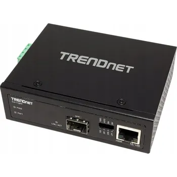 Switch Trendnet TI-F11SFP Gigabitový síťový konvertor 1000 Mbit/s, černý