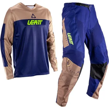 Moto dres Motokrosový set LEATT (dres + kalhoty) 3.5 Ride Kit / Brown 3XL