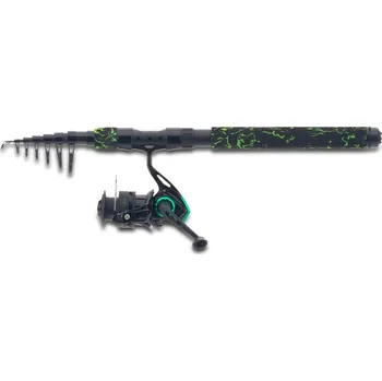 Rybářský prut Saenger prut s navijákem Startec NG Travel Zander/Hecht 2,70m 20–60g