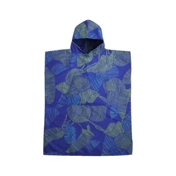 Ručník Packtowl PT Poncho Botanical modrá S/M