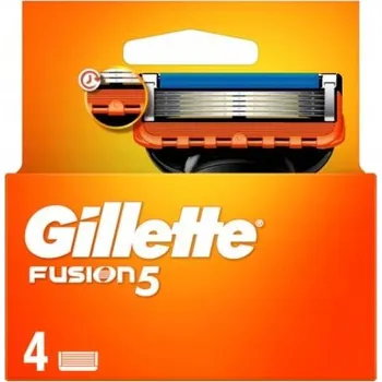 Gillette Fusion5 Fusion náhradní holicí hlavice do holicího strojku 4 ks