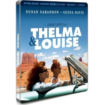 Blu-ray film Thelma a Louise - 4K UHD + Blu-ray + Blu-ray bonus Steelbook (bez CZ)