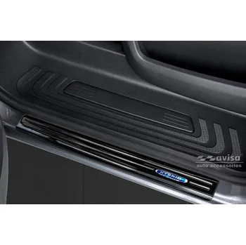 Lišta karosérie Prahové lišty Mercedes V-Class 2014- (tmavé, lesklé)