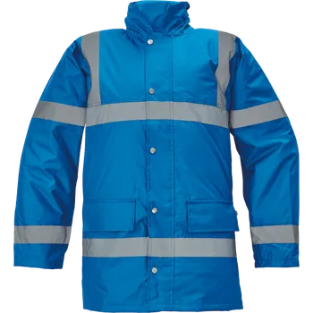 pracovní bunda CERVA Bunda SEFTON zateplená reflexní - AKCE! 0301007350004 XL Modrá královská