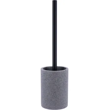 WC kartáč Porzio, šedá/s černými prvky