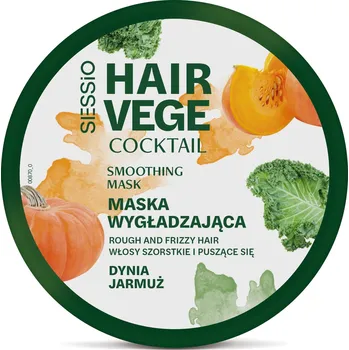 Vlasová regenerace SESSIO VEGE Vyhlazující maska na vlasy dýně a kadeřávek