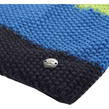 Čepice Zimní čepice s bambulí Alpine Pro DELORE - modrá / M