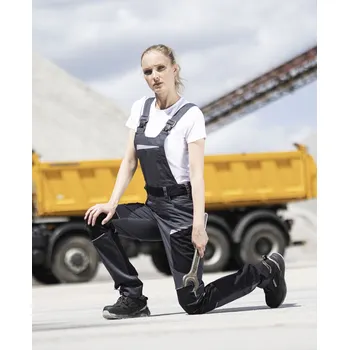 montérky Ardon Dámské kalhoty s laclem ARDON®REFIWAN® tmavě šedá Velikost: 42