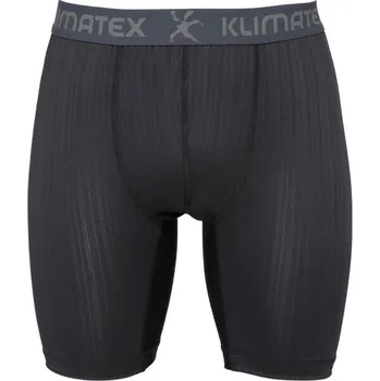 Boxerky Klimatex RUNE LONG Pánské funkční boxerky, černá, XL