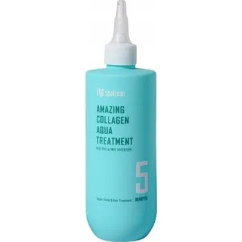 Vlasová regenerace Vyplňující balzám na vlasy Spaklean Amazing Collagen Aqua 300 ml