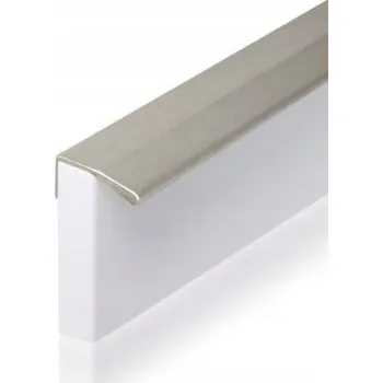 Nábytkové kování Nábytková úchytka hranová COSTA C-4789A, ocel kartáčovaná inox, 190 mm