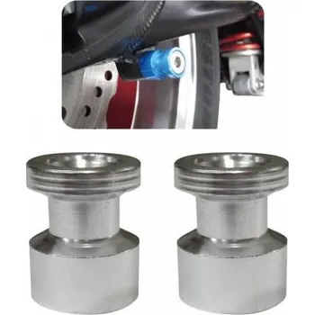 HSM Rolny na kyvku (Bobbins) Keiti, BB 260, šroub M6, stříbrné, 2 kusy