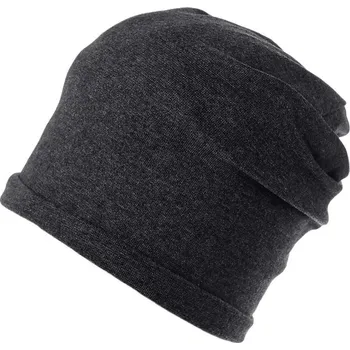 Čepice Bavlněná čepice dámská - 5 šedá tmavá