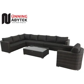 Zahradní sestava Nünning nábytek Náhradní potahy sestava Romantic chocco