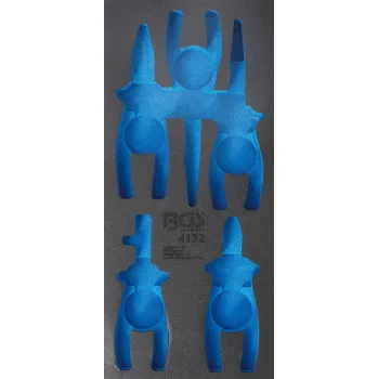 Modul do montážního vozíku, prázdný - modul BGS č. 4132 - BGS 4132-1