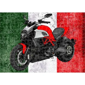 Puzzle puzzle s motorkou Ducati 1 120 dílků