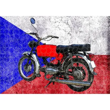 Puzzle puzzle s motorkou mustang 23 120 dílků