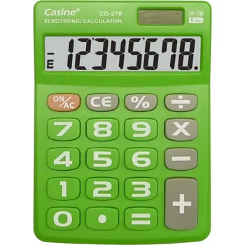 Kalkulačka kalkulačka Casine CD-276 zelená