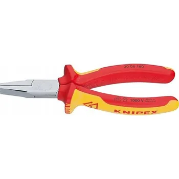 Kleště Ploché kleště Knipex 160 mm 20-06-160