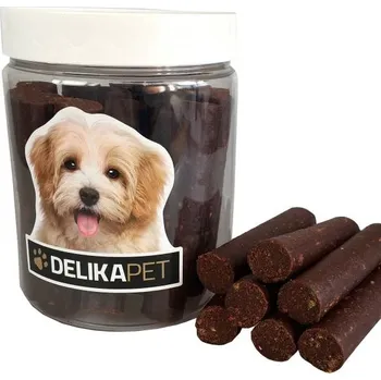 Pamlsek pro psa Delikapet Šťavnaté Párečky D580 - 1 balení