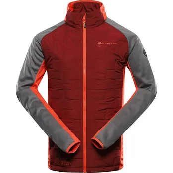 Pánská mikina Pánská mikina s merino výplní ALPINE PRO JORW merlot - XXXL