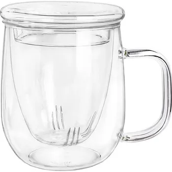 Konvice na čaj Creano Čajový hrnek 450 ml, příprava přímo v hrnku - all in one