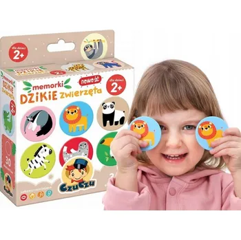 Desková hra Desková hra PAMĚŤOVÁ HRA PRO MALÉ DĚTI VE VĚKU 2 LET KARTY CZUCZU PRO MALÉ DĚTI VZDĚLÁVACÍ PRO DĚTI 2 ROKY KARTY MEMO MEMORY PRO 2 ROKY ZVÍŘATA CzuCzu