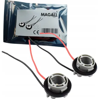 Auto elektroinstalace PATICE ŽÁROVKY KONEKTOR ZÁSUVKA P21W 1156 BA15S – SADA 2 KUSŮ