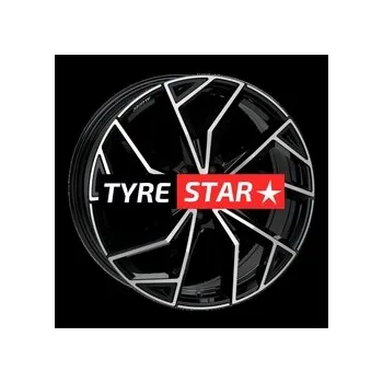 Auto-moto ALUTEC ADX2 9.0x20 5x108 ET38,5 diamant-schwarz frontpoliert