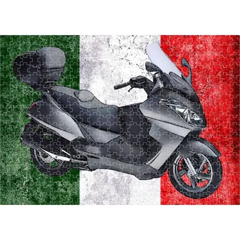 Puzzle puzzle s motorkou Aprilia Atlantic 500 120 dílků
