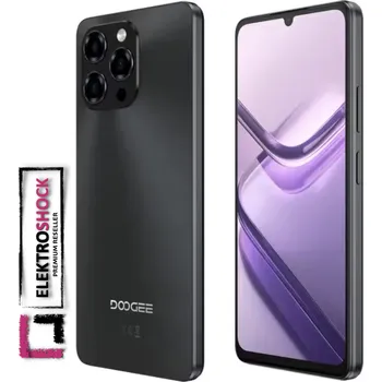 Mobilní telefon DOOGEE Note 58 Pro Barva: Černá + Záruka 36 měsíců + V případě poruchy GARANTUJEME, výměnu/vrácení kupní ceny.