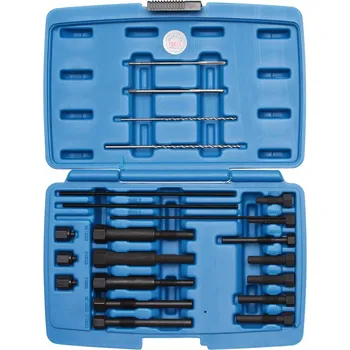 Závitořezný nástroj Sada pro demontáž ulomených elektrod žhavicích svíček, M8 / M10 - BGS 8698