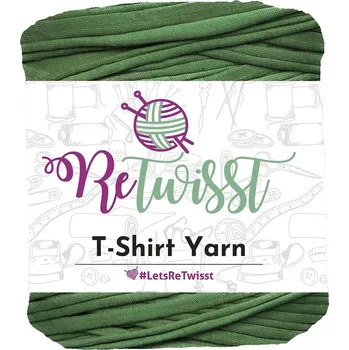 Příze špagáty ReTwisst zelená
