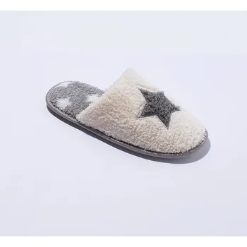 Dámské pantofle Pantofle s motivem hvězd šedá 41