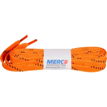 Tkaničky do bot PHW-12 tkaničky do bruslí voskované oranžová délka 270 cm