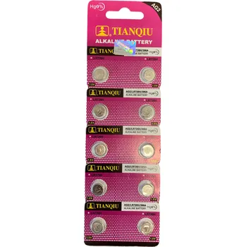 Článková baterie Adventure Goods Knoflíková baterie AG2/LR726 10 ks