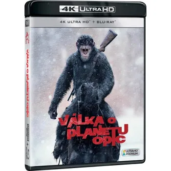 Blu-ray film Válka o planetu opic (4K ULTRA HD + BLU-RAY) (2 BLU-RAY)