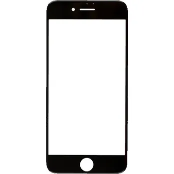 Přední dotykové sklo, včetně OCA lepidla, POL filmu, rámečků pro přední fotoaparát, proximity sensor a mřížky pro sluchátko pro iPhone 8 Plus - černé