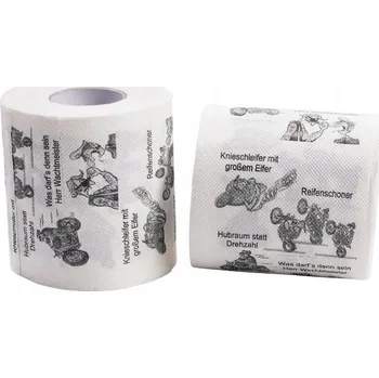 Toaletní papír pro motorkáře