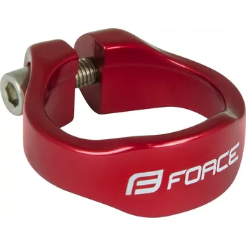 Sedlovka objímka sedlovky FORCE na šest.klíč 31,8mmAl,červ.