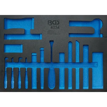Vložka do dílenského vozíku 3/3, prázdná, pro 4034 - BGS 4034-1
