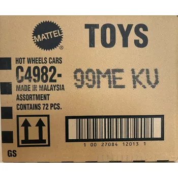 auto na autodráhu Sada autíček Hot Wheels C4982-99MEKV 72ks